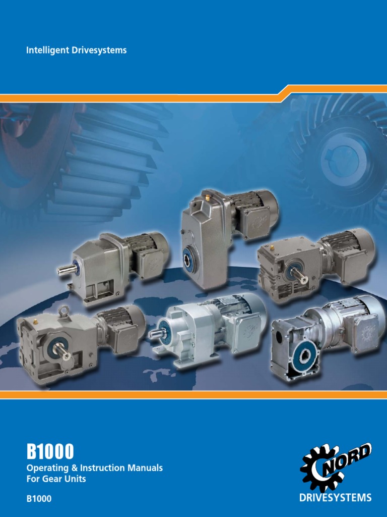NORD Gear Box Manual Gear Engineering Tolerance