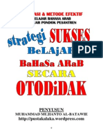 Strategi Sukses Belajar Bahasa Arab Secara Otodidak