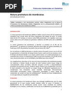 Download Actualizacion RoturaPrematuradeMembranas 2012 SEGO by ebama20 SN191737080 doc pdf