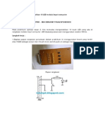 Menyalakan LED Melalui Input Komputer