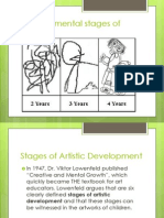 stages of artistic development