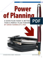 The Power of Planning