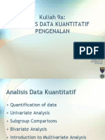 Analisis Data Kuantitatif - Pengenalan
