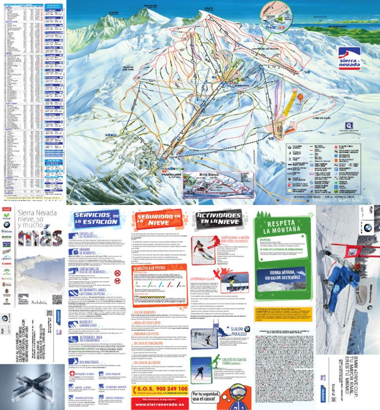 SierraNevada PisteMap | PDF