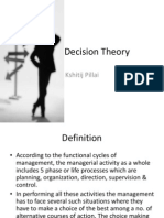 Decision Theory