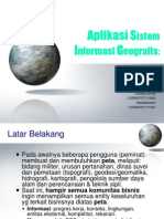 Aplikasi Sistem Informasi Geografis