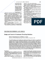 Design and Control of Condensate and Vapor Throttling Reboilers