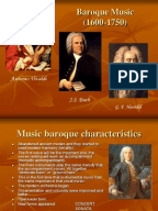 Baroque music characteristics