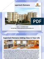Supertech Romano Adding Class in Your Life - Sector 118 Noida - Call at 092787-21212