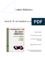 EDUC 2 Cap 5 El Saber Didactico