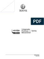 CManual de Integracao Protheus X TOTVS Educacional