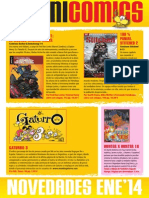 Lanzamientos Editorial Panini Enero 2014