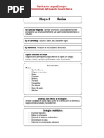 Planificacion de INGLES 5to