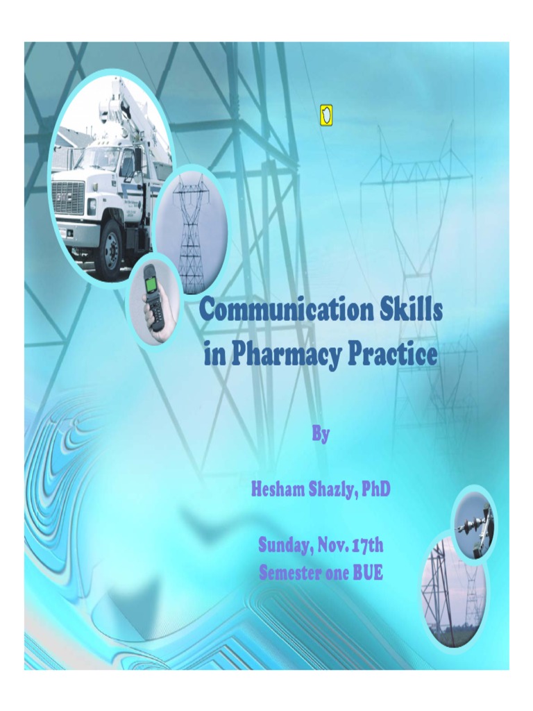 Explain Listening Skills In Pharmacy Practice