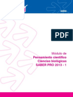 Guía de pensamiento científico en ciencias biológicas