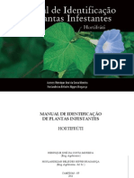Manual de Identificacao de Plantas Infestantes