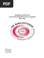 Download Eindrapport Strategische Beleidsvisie Op Het Lokale Bibliotheekwerk by oblangedijk SN19182685 doc pdf