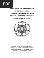 Download SENGKETA ROKOK ANTARA AMERIKA SERIKAT MELAWAN INDONESIA DI WTO by Ary Amanza SN191834902 doc pdf