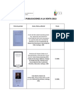 LISTADO DE PUBLICACIONES A LA VENTA 2013 (Diciembre_2013) (1).docx