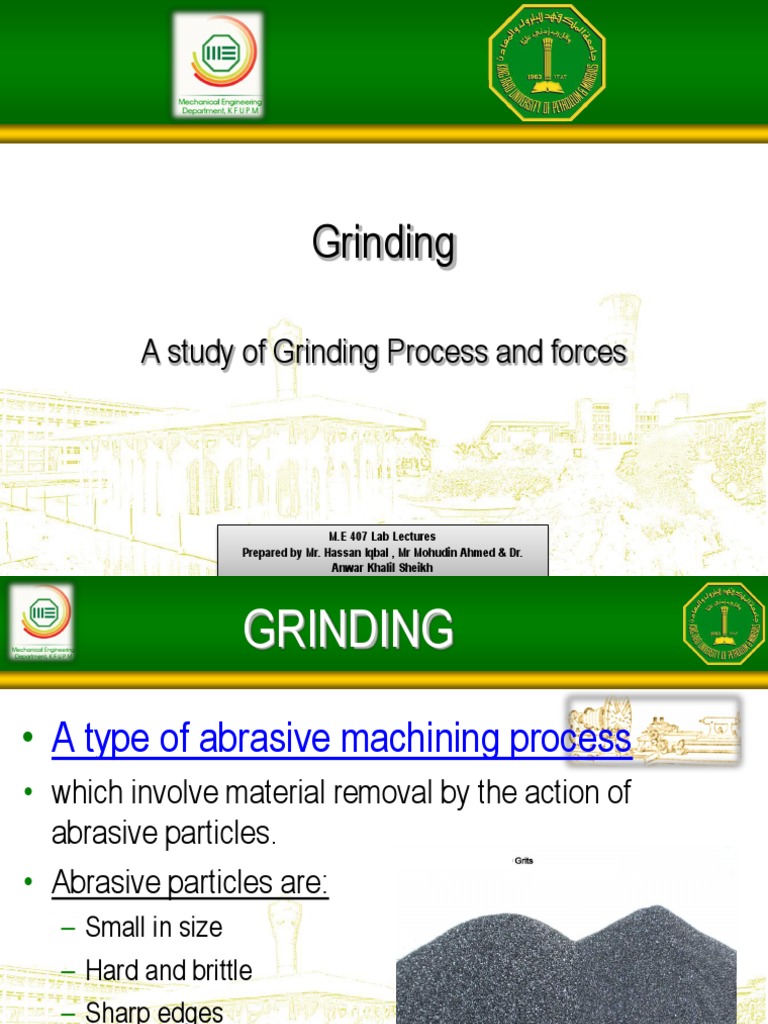 Abrasive Machining 407 | PDF