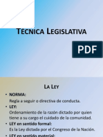 Clase Técnica Legislativa 2013 97-2003