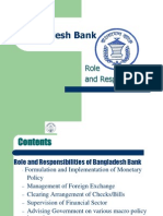 Bangladesh Bank Role and Responsibilities