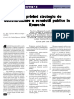 9_Politici Privind Strategia de Descentralizare a Sanatatii Publice in Romania