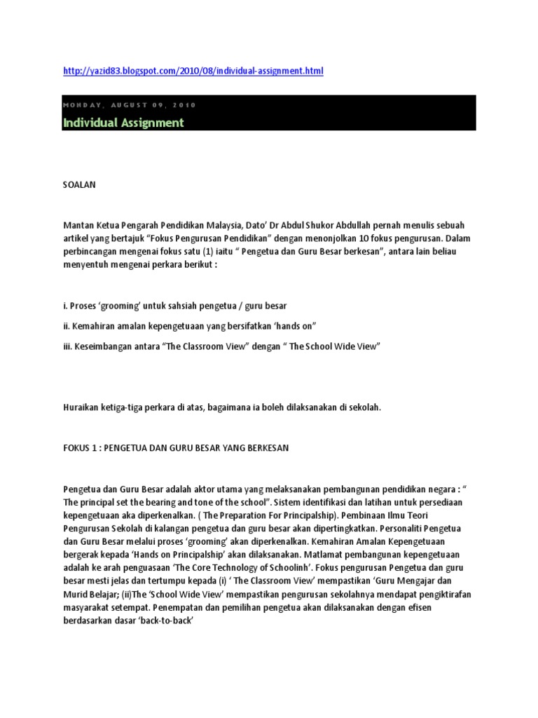 Kepemimpinan Efektif di Sekolah | PDF | Karier & Perkembangan
