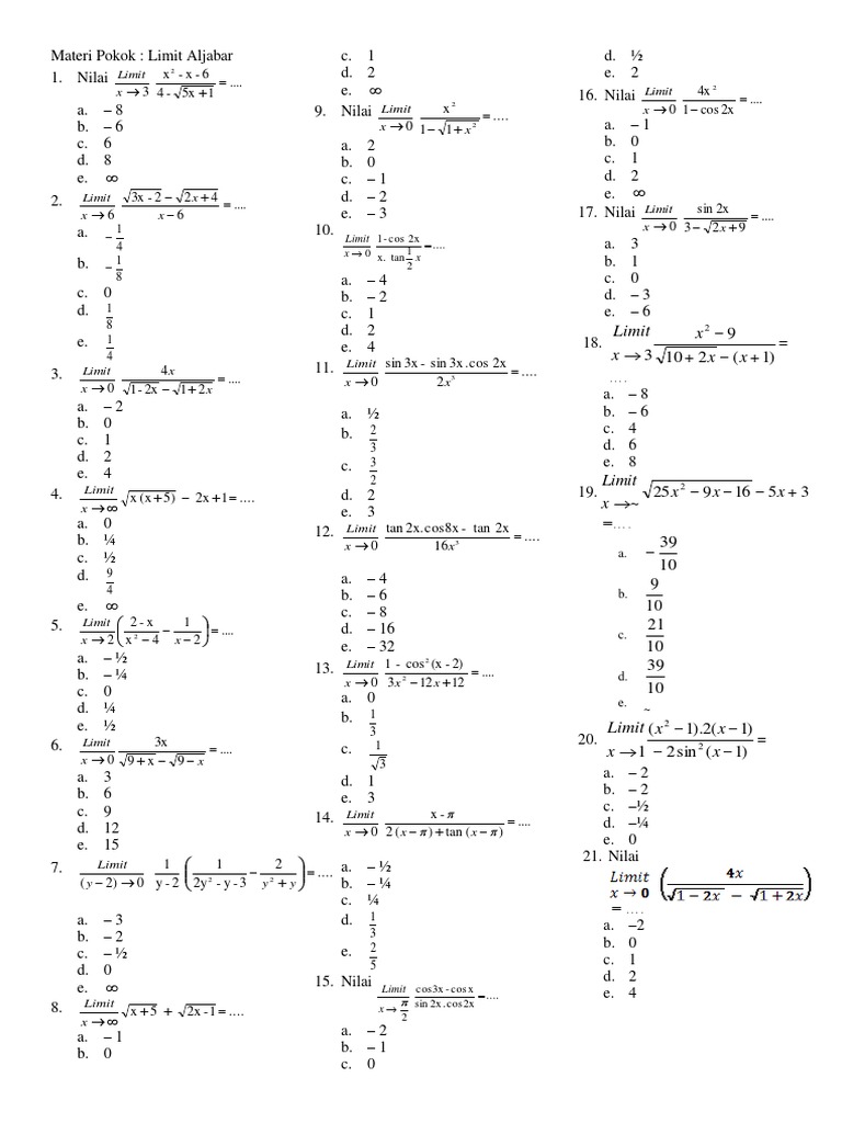 Ryrtysoal 2 Limit | PDF | Teaching Methods & Materials