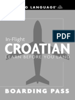 Flight Croatian Learn Before You Land