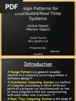 Design Patterns For Distributed/Real-Time Systems:::Active Object::::Monitor Object