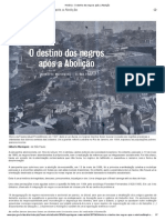 História - O Destino Dos Negros Após A Abolição