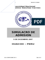 Simulacro Concurso de Becas