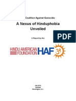 The Coalition Against Genocide (CAG) : A Nexus of HinduphobiaUnveiled