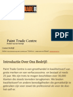 Profiel Van Het Bedrijf - Paint Trade Centre
