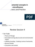 Microfinance Theory and Practice