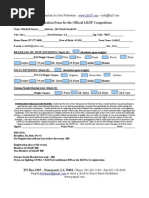 Registration Form | PDF | Brazilian Jiu Jitsu | Business