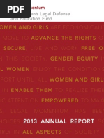 Download Legal Momentum FY 2013 Annual Report by Legal Momentum SN191899660 doc pdf