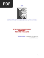 Sete Princpios Rejeitados Sobre Arte Terror e Civilizao