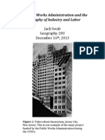 The Public Works Administration and The Geography of Industry and Labor