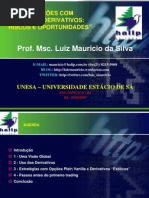 As implicações com o uso de Derivativos