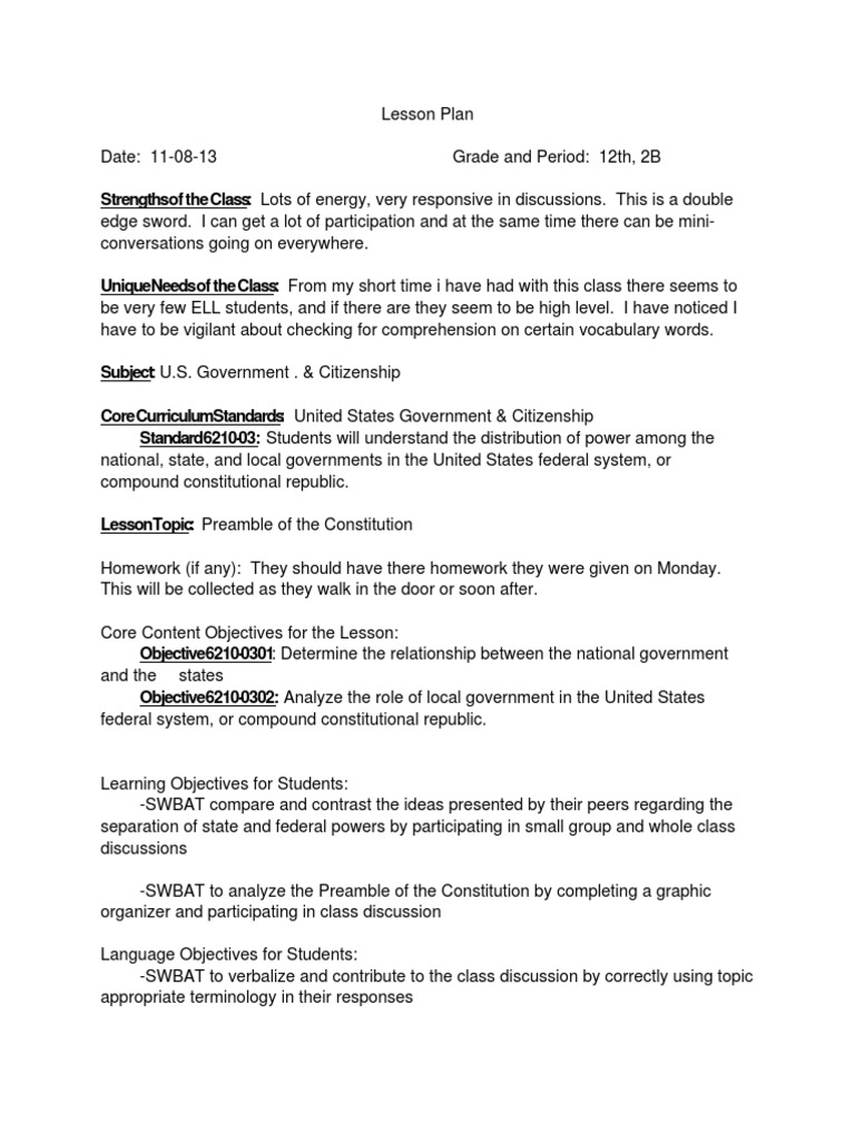 Mini-Lesson 11-7-13 Word Edit | PDF | Reading Comprehension | Teaching