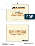 Alteraciones Hidrotermales Taller