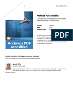 Archivos PDF Accesibles