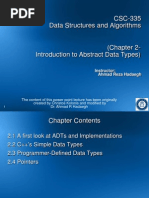 CSC-335 Data Structures and Algorithms: Instructor: Ahmad Reza Hadaegh