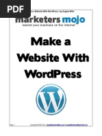 Word Press Website How To