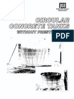 Circular Concrete Tanks Without Prestressing