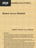 Understanding Network Basics: Remote Access Methods