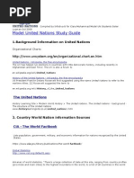 Download Model United Nations Study Guide by infodiva SN19194248 doc pdf
