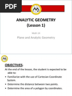 Analytic Geometry (Lesson 1)